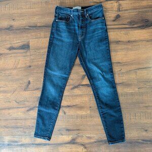 Everlane The High Rise Skinny Jean in Dark Wash